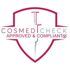 cosmedicheck approved badge